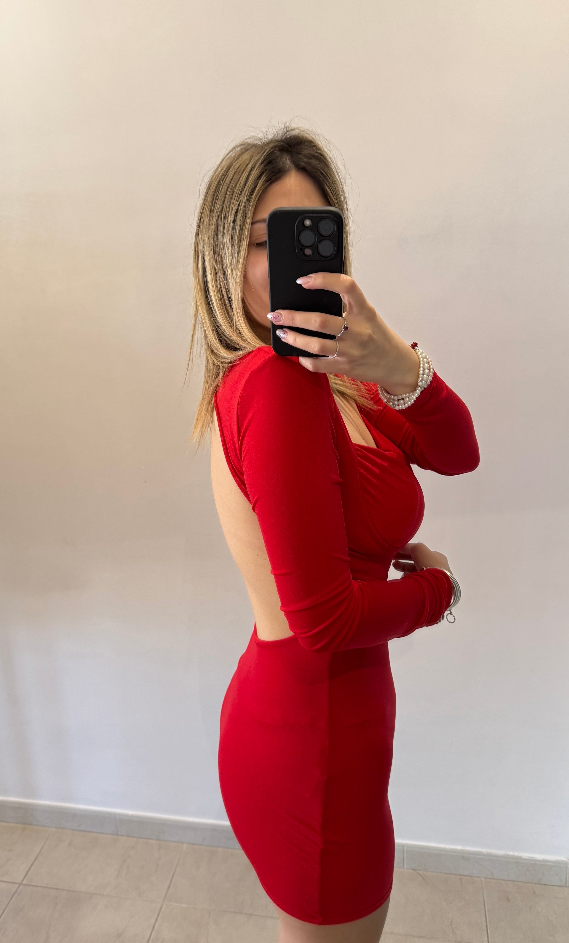 Abito rosso passione