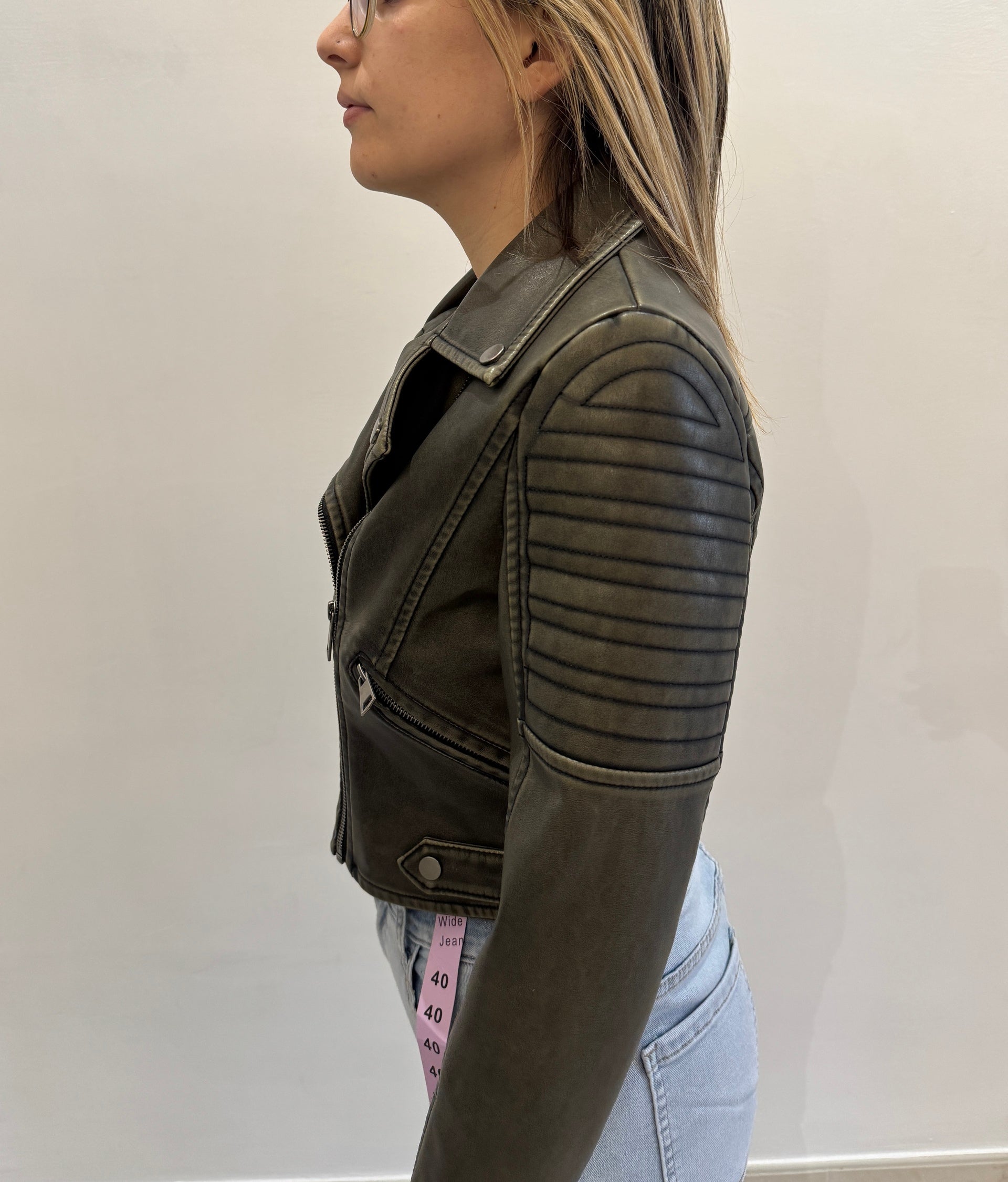 Giacca in pelle