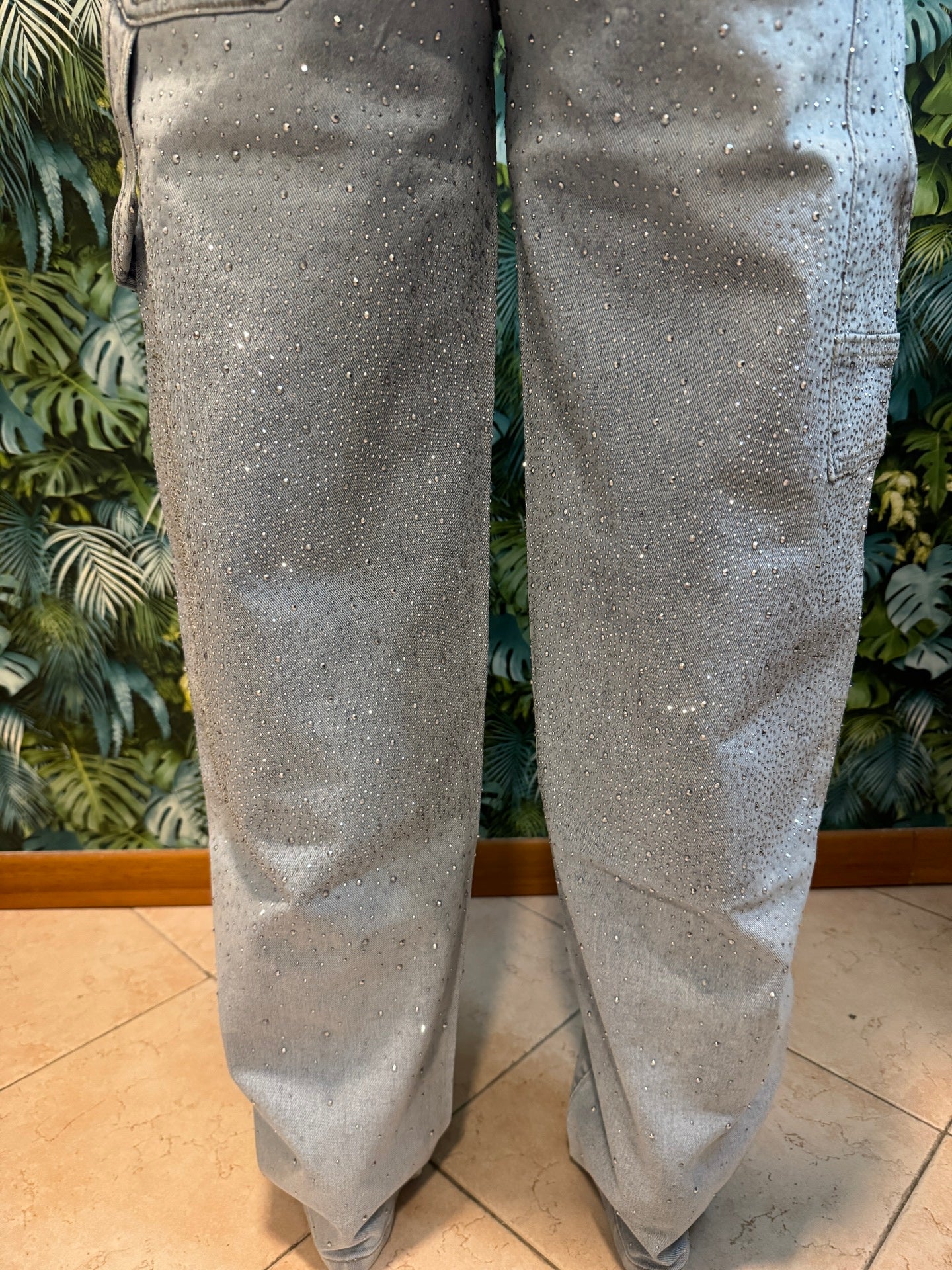 Jeans ballon full SWAROVSKI
