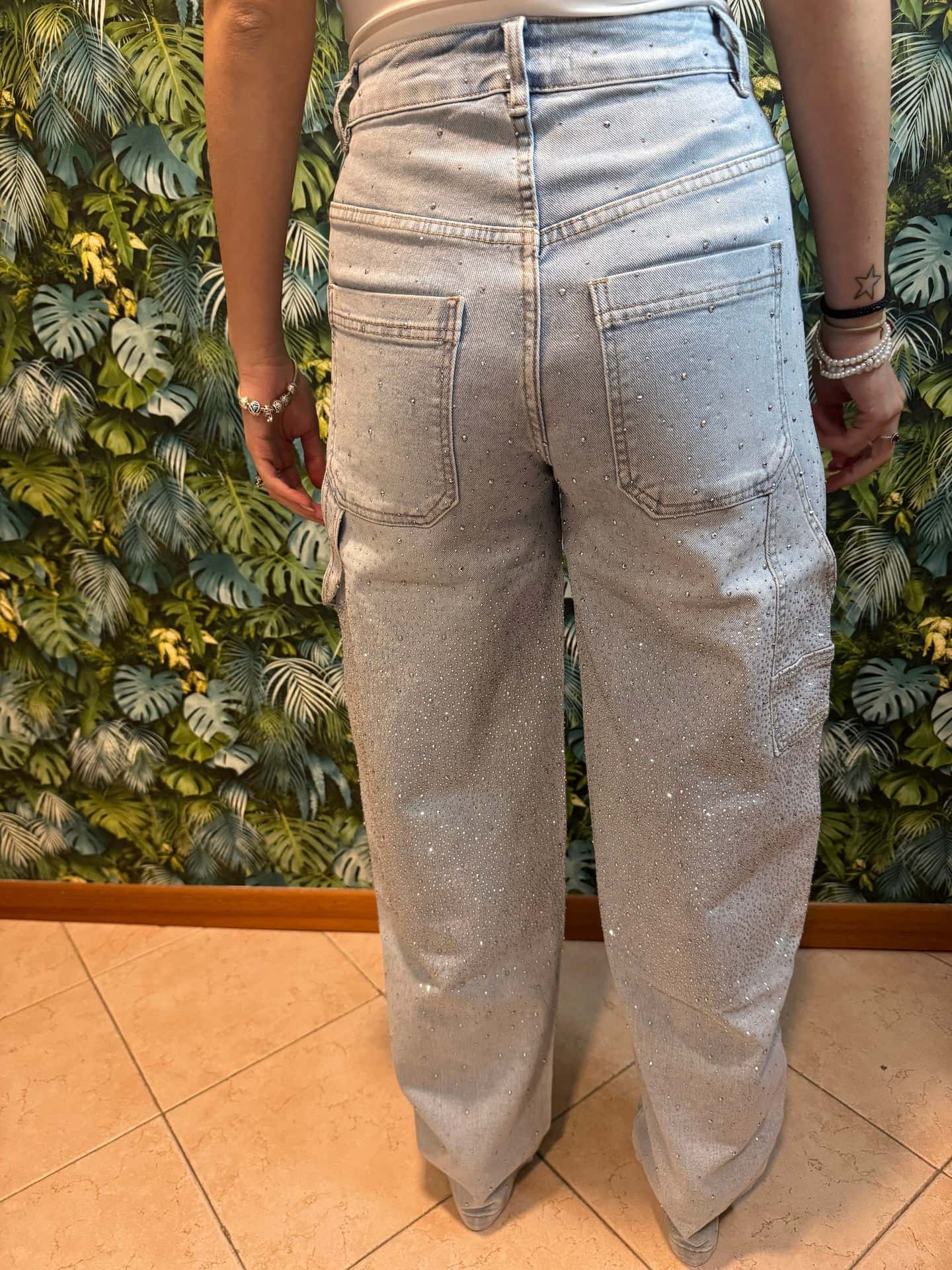 Jeans ballon full SWAROVSKI