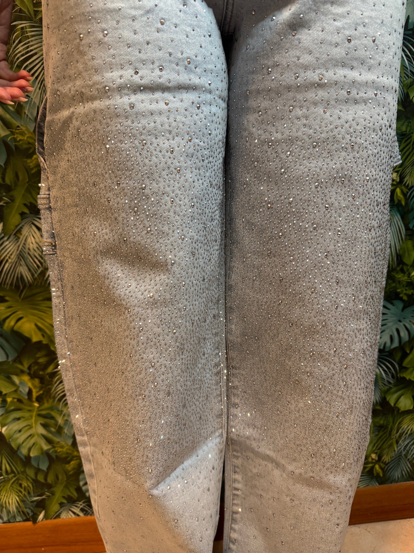 Jeans ballon full SWAROVSKI