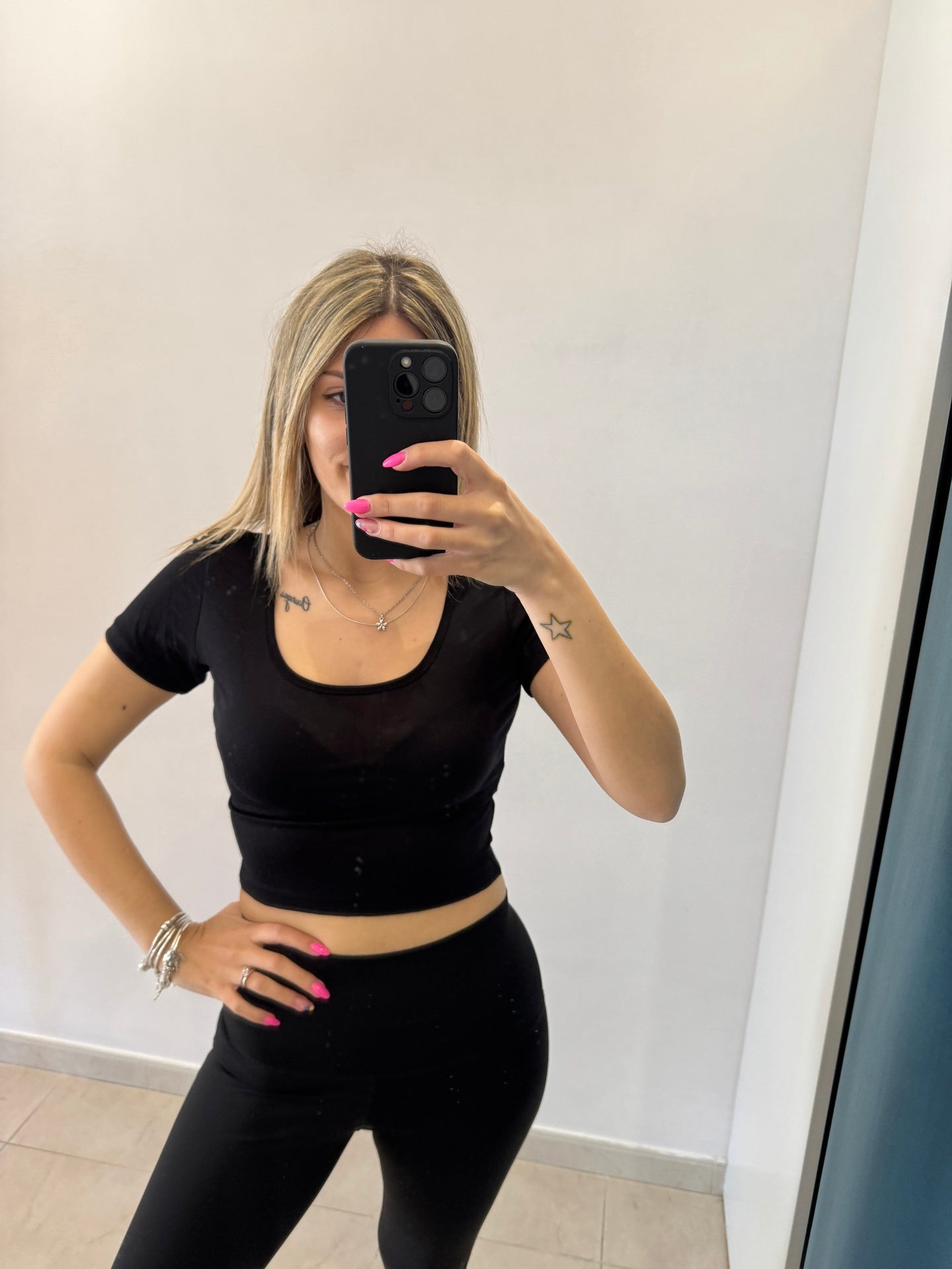 Maglia crop