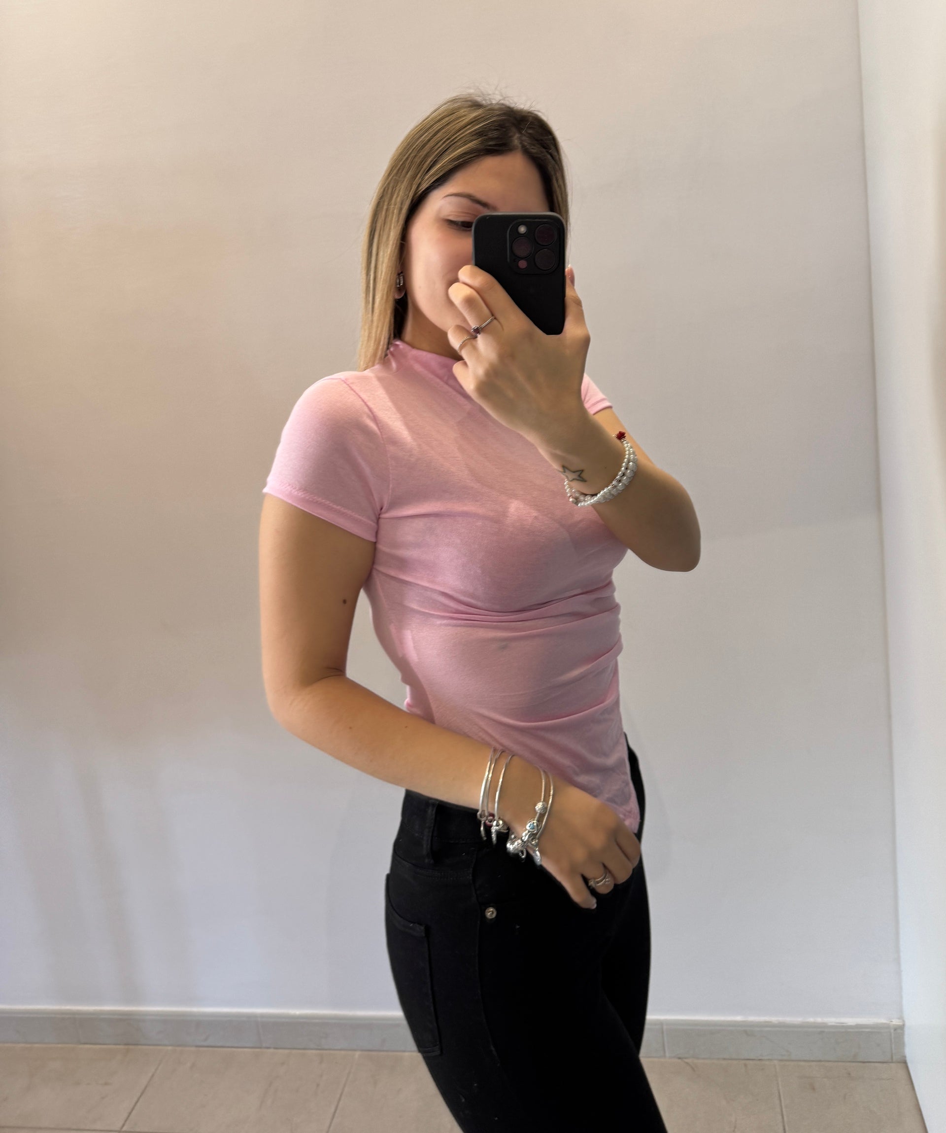 T-shirt asymmetrical