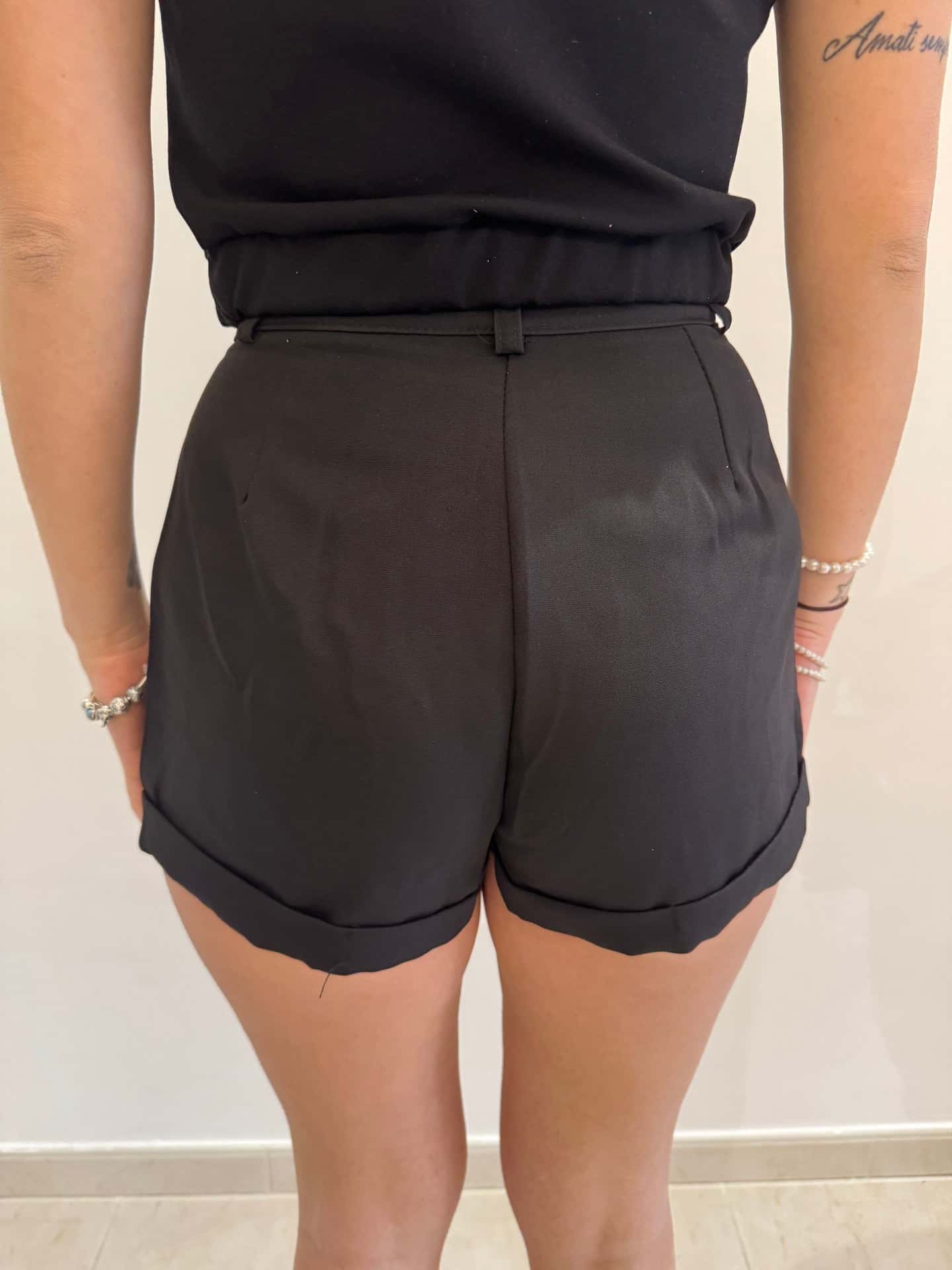 Pantaloncino black