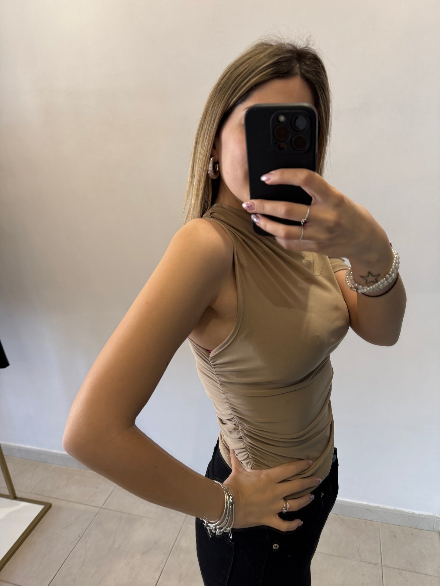 Top beige